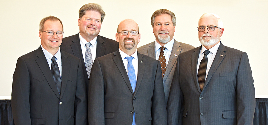 Portrait of newly and re-elected CHS Board Members