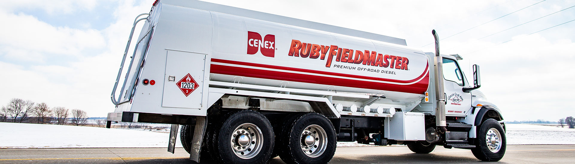 Cenex® Ruby Fieldmaster® delivery truck